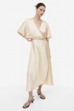 Wickelkleid aus Satin CHF 12.95