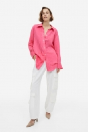Gecrinkelte Chiffonbluse CHF 17.95