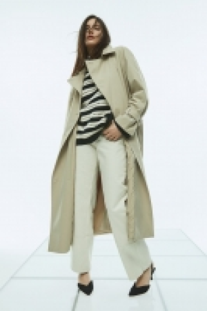 HM  Zweireihiger Trenchcoat