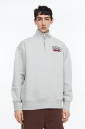 Sweatshirt mit Zipper Relaxed Fit CHF 39.95