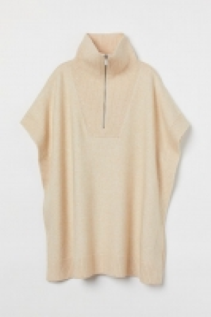 HM  Feinstrick-Rollkragenponcho