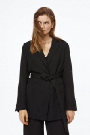 HM  Blazer mit Bindegürtel