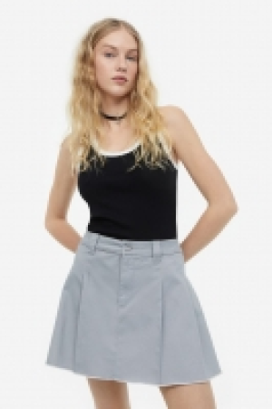 HM  Faltenjupe aus Twill