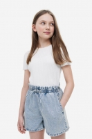 HM  Pull-on-Jeansshorts