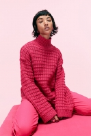 HM  Oversized Turtleneck-Pullover