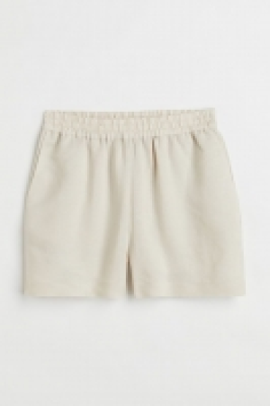 Shorts aus Leinenmischung