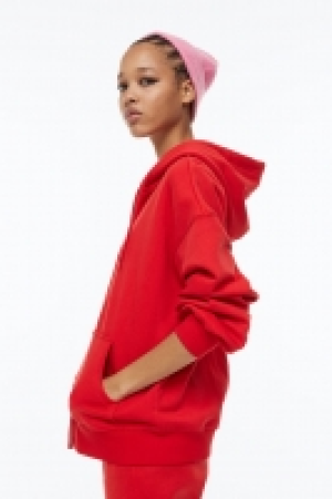 Oversized Hoodiejacke mit Zipper CHF 9.95