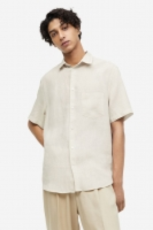 Kurzarmhemd aus Leinen Regular Fit CHF 19.95