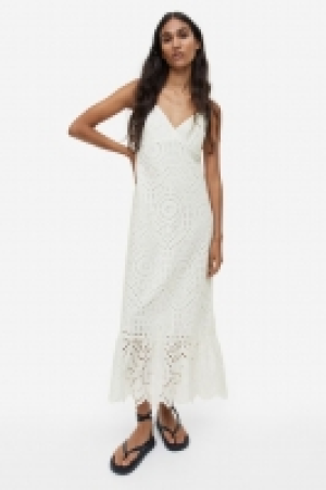Kleid mit Broderie Anglaise
