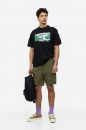 Cargoshorts aus Nylon Regular Fit