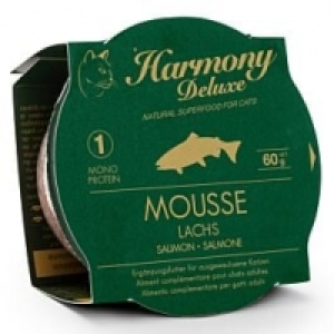 Harmony Cat Deluxe Mousse Nassfutter Lachs 60g CHF 1.00