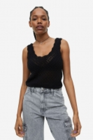 Tanktop in Pointellestrick