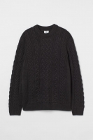 HM  Zopfstrickpullover Relaxed Fit