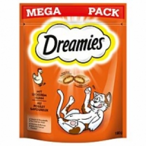 Qualipet  Dreamies MEGA PACK Katzensnack mit Huhn 180g