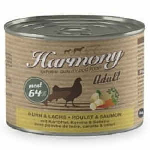 Qualipet  Harmony Dog Natural Huhn & Lachs mit Kartoffel