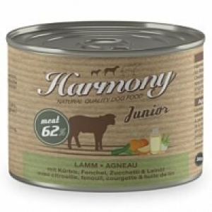 Qualipet  Harmony Dog Natural Nassfutter Junior Lamm mit Kürbis