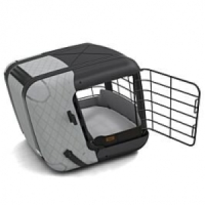 Qualipet  4pets Transportbox Auto Caree Cool Grey