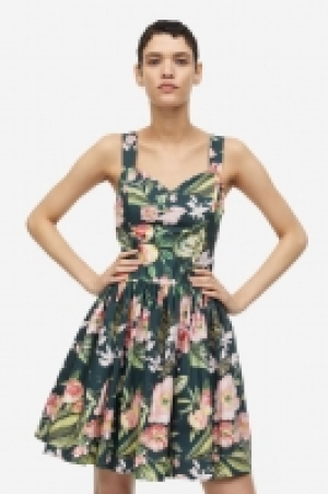 Baumwollkleid mit Bindedetail CHF 36.95