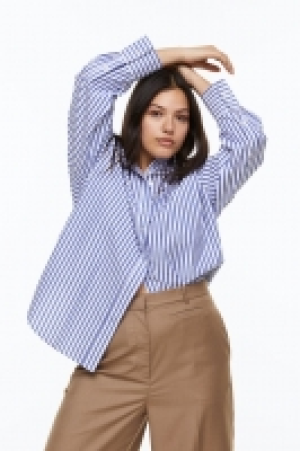HM  Hemdbluse aus Baumwollpopeline