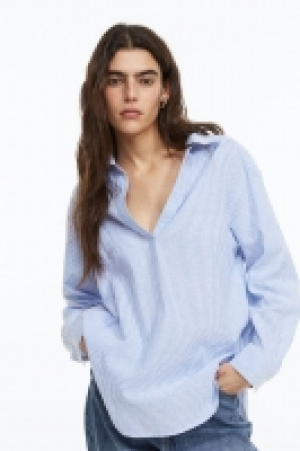 Popover-Bluse aus Leinenmix CHF 18.95