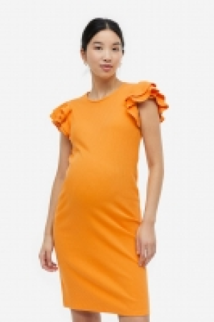 MAMA Kleid mit Volantärmeln
