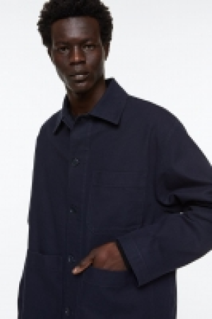 Twill-Shacket in Regular Fit