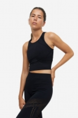 HM  DryMove Cropped Sporttop Seamless