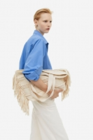 HM  Shopper aus Jacquardstoff