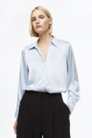 Bluse mit V-Ausschnitt