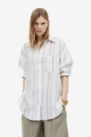 HM  Oversized Leinenbluse