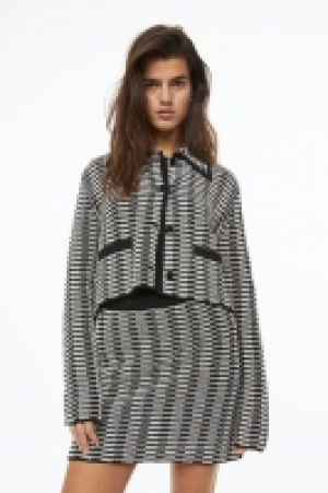HM  Cardigan aus Strukturstrick mit Kragen