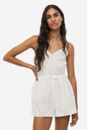 Jumpsuit mit Broderie Anglaise CHF 23.95