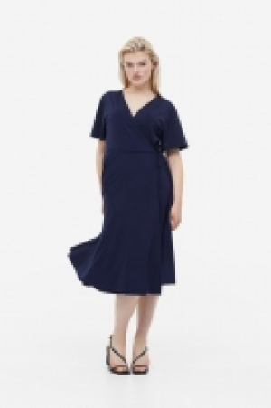 Wickelkleid aus Jersey