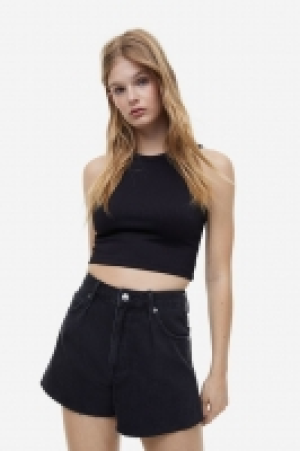 HM  Hohe Denim-Shorts