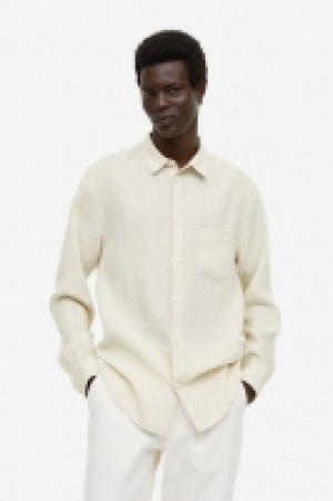 HM  Leinenhemd Regular Fit