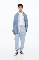 HM  Relaxed Denim Joggers