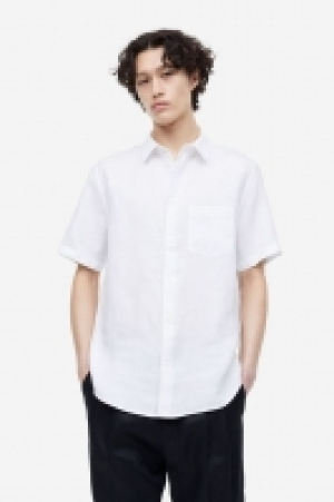 Kurzarmhemd aus Leinen Regular Fit CHF 27.95