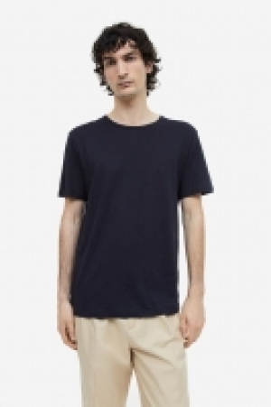 T-Shirt aus Leinenmix Regular Fit CHF 13.95