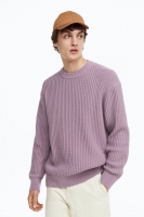 HM  Gerippter Pullover Relaxed Fit