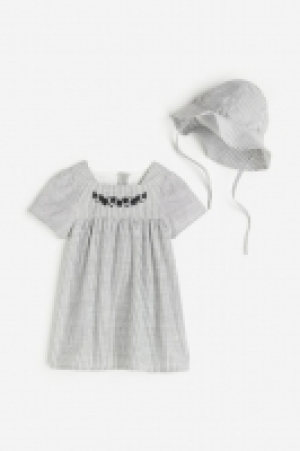 HM  2-teiliges Set mit Kleid und Sonnenhut
