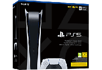 MediaMarkt Sony Ps PlayStation 5 Digital Edition - Spielekonsole - Weiss/Schwarz