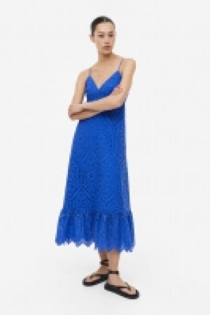 Kleid mit Broderie Anglaise