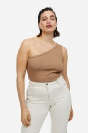 Geripptes One-Shoulder-Shirt CHF 10.95