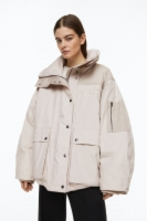 Wattierte Daunenjacke