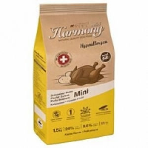 Qualipet  Harmony Dog Natural Mini Hypoallergen Schweizer Huhn