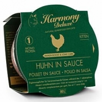 Qualipet  Harmony Cat Deluxe Cup Kitten Huhn in Sauce Immun-Boost & Care