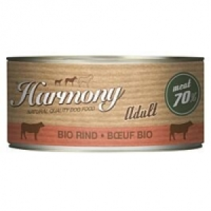 Qualipet  Harmony Dog Natural Nassfutter BIO Rind