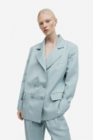 Zweireihiger Blazer aus Leinenmix CHF 83.95