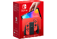 MediaMarkt Nintendo Switch (OLED-Modell) - Mario Red Edition - Spielekonsole - Rot/Schwarz