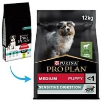 Qualipet  Pro Plan Dog Medium Puppy OPTI DIGEST Lamm